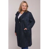 Παλτό σε σκούρο μπλε χρώμα με τσέπες